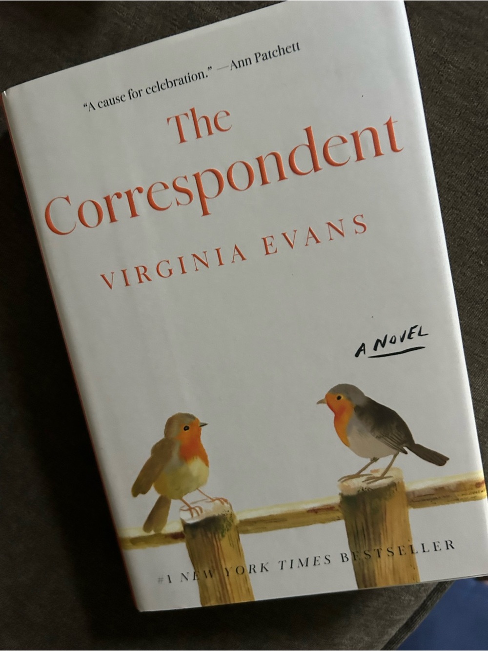 The Correspondent 1st Ed. Book
